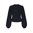 Neo Noir GIO FLUFFY KNIT CARDIGAN NAVY