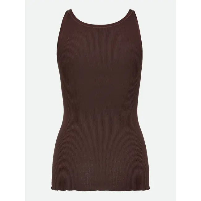 ROSEMUNDE BELLE SILK U-NECK MOLE
