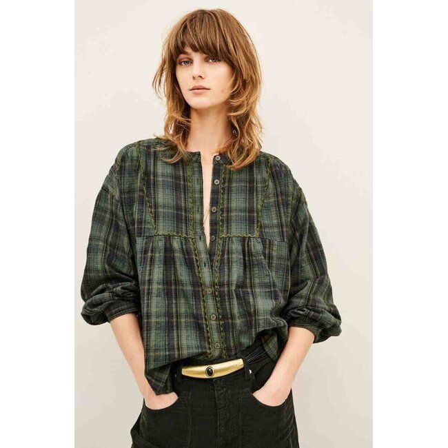 Ba&sh CHEMISE SISI VERT