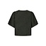 Neo Noir AISA BROCADE BLOUSE DARK GREEN