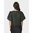 Neo Noir AISA BROCADE BLOUSE DARK GREEN