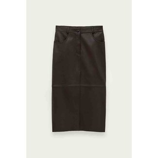 Ba&sh SOLENE JUPE AUBERGINE
