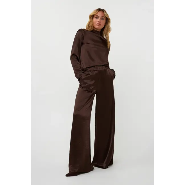 Amaya Amsterdam SYLVIE PANTS BROWN
