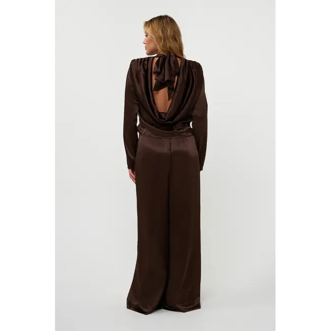 Amaya Amsterdam SYLVIE PANTS BROWN