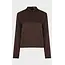 Amaya Amsterdam MILAN BLOUSE BROWN