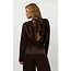 Amaya Amsterdam MILAN BLOUSE BROWN