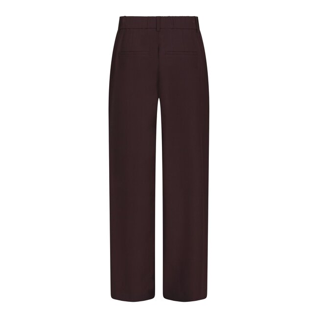 Neo Noir EMMETT STRUCTURE PANTS CHOCOLATE PLUM