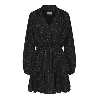 Neo Noir NIELLE DOT DRESS BLACK