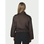 Neo Noir DENIELLE HEAVY SATEEN JACKET DARK BROWN