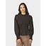Neo Noir POSSA BIG CHECK BLOUSE BROWN CHECK