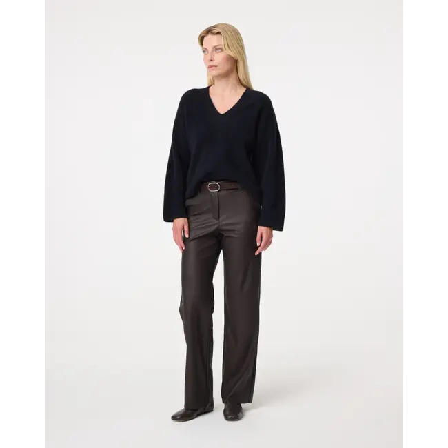 KNIT-TED NAOMI PANTS CHOCO
