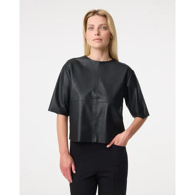 KNIT-TED ANNA TOP BLACK