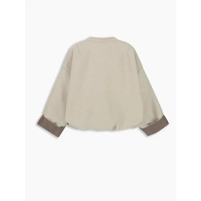 8PM SUGARBUSH BOMBER OFF WHITE MOKA