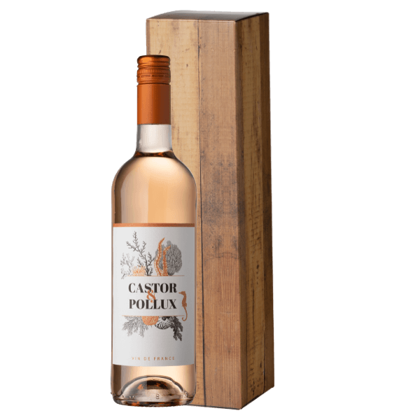 Castor & Pollux Vin de France Rosé | Rosé cadeau  | incl. Gratis Kaartje