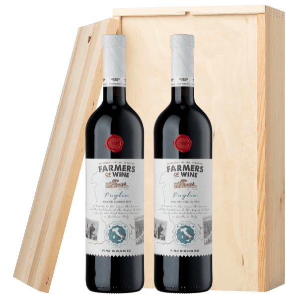 Farmers of Wine Rosso Biologisch | Wijnpakket | incl. Gratis Kaartje