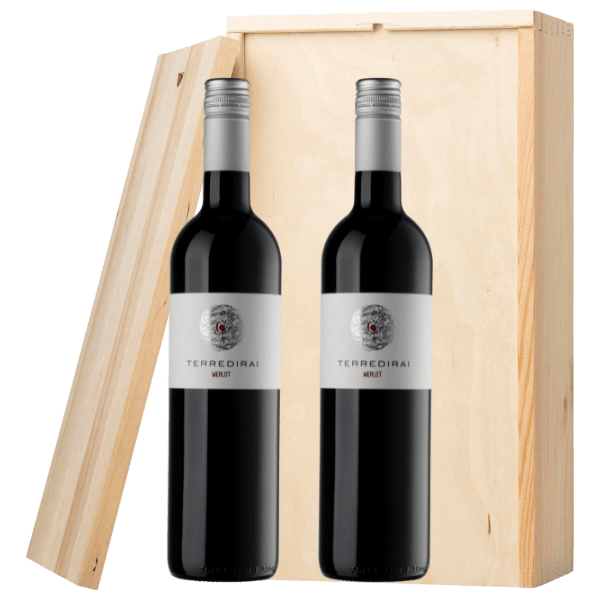 Terredirai Merlot Terre Di Rai | Wijnpakket | incl. Gratis Kaartje