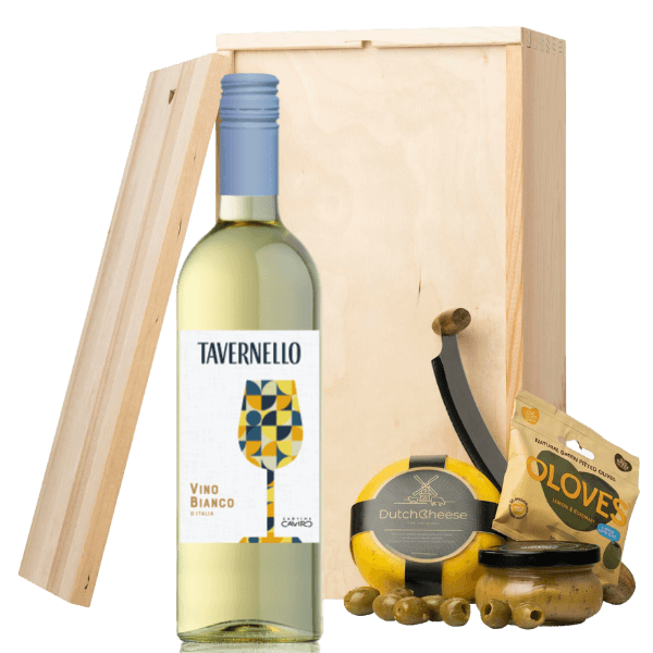 Tavernello Tavernello Vino Bianco Caviro | Wijn & Kaas | incl. Gratis Kaartje