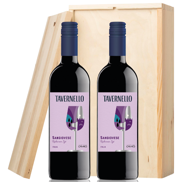 Tavernello Tavernello Sangiovese Rubicone | Wijnpakket | incl. Gratis Kaartje