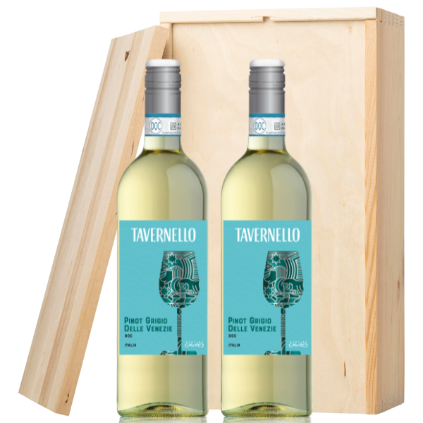 Tavernello Tavernello Pinot Grigio delle Venezie | Wijnpakket | incl. Gratis Kaartje