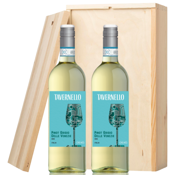 Tavernello Tavernello Pinot Grigio delle Venezie | Wijnpakket | incl. Gratis Kaartje