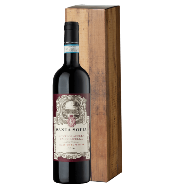 Santa Sofia Montegradella Valpolicella Classico Superiore | Wijn Cadeau | incl. Gratis Kaartje