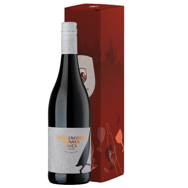 Vergenoegd Wine Estate Runner Duck Red Blend Vergenoegd | Wijn Cadeau | incl. Gratis Kaartje