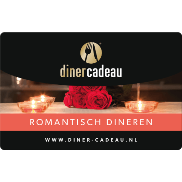 Diner Cadeaukaart Romantisch dineren Cadeaukaart