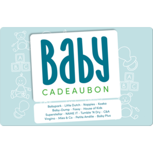 Babycadeaubon Blauw