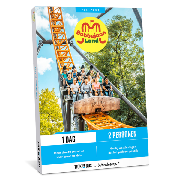 Tick'nBox cadeaukaarten Tick'nBox - Bobbejaanland