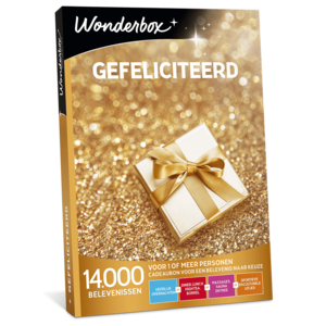 Wonderbox – Cadeaubon Gefeliciteerd