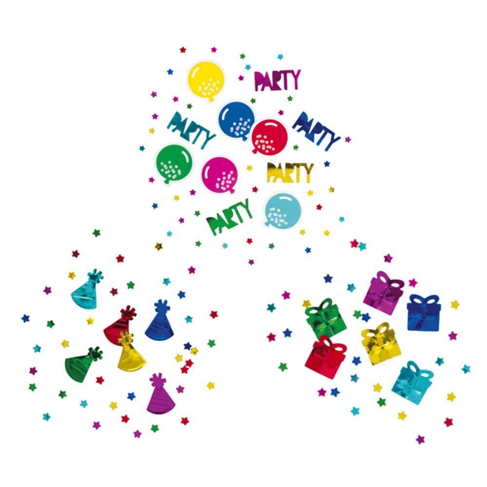 Konfetti Geburtstag 3pcs Partywinkel