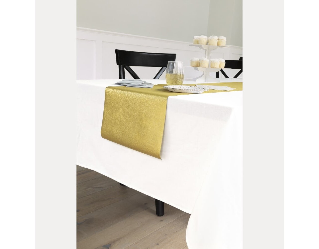 Tischläufer Gold 2,74m Partywinkel