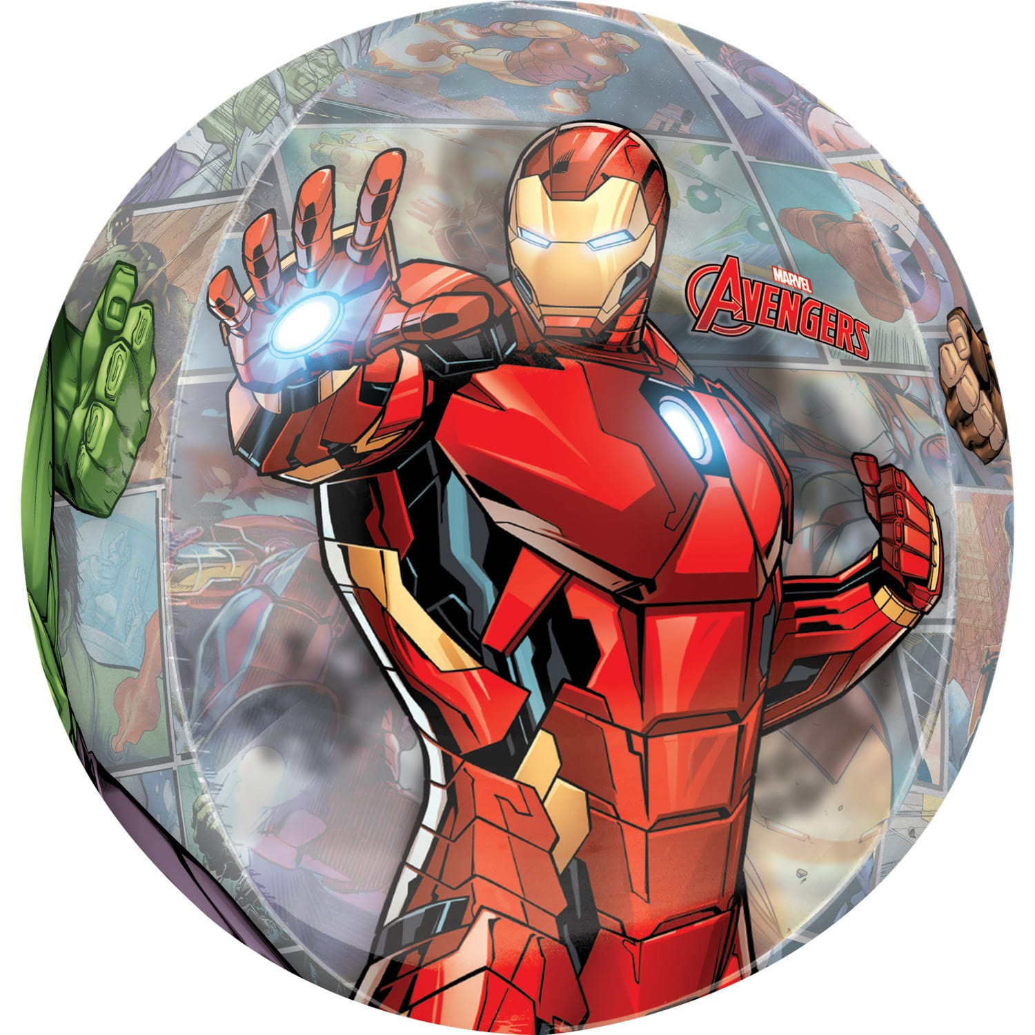 Iron Man Folienballon Avengers Marvel Ballons Airwalker Junge Geburtstag  Party