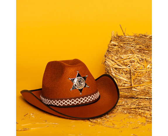 Cowboyhut Sheriff Kind - Partywinkel