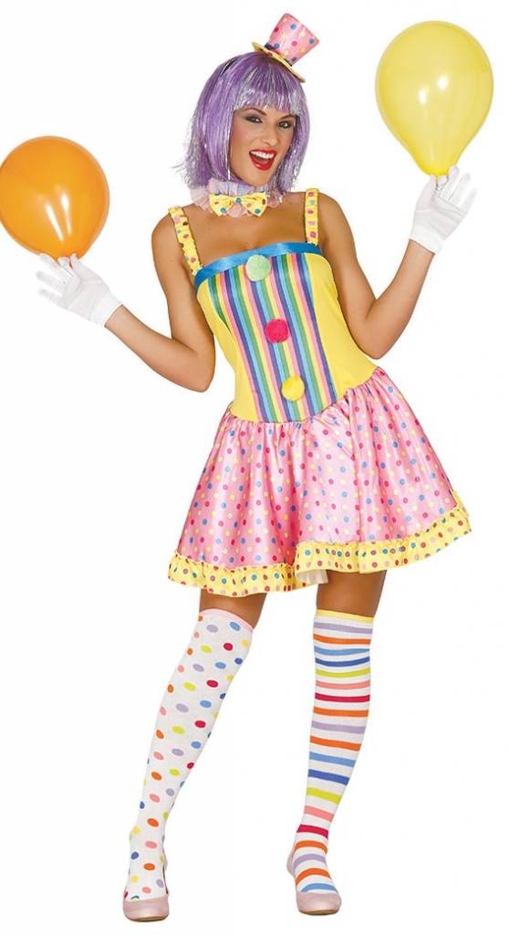 Clown Kostüm Damen - Partywinkel