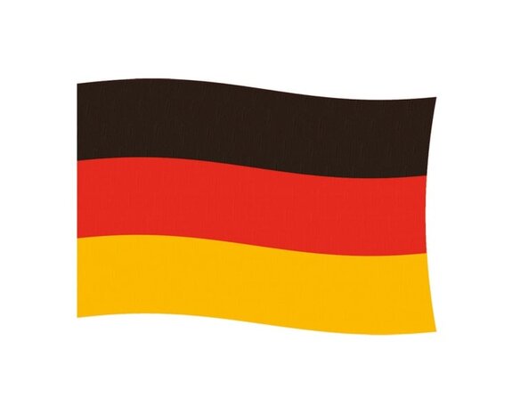 Deutschland-Fahne mit Tunnel ca. 3,0 m x 2,0 m