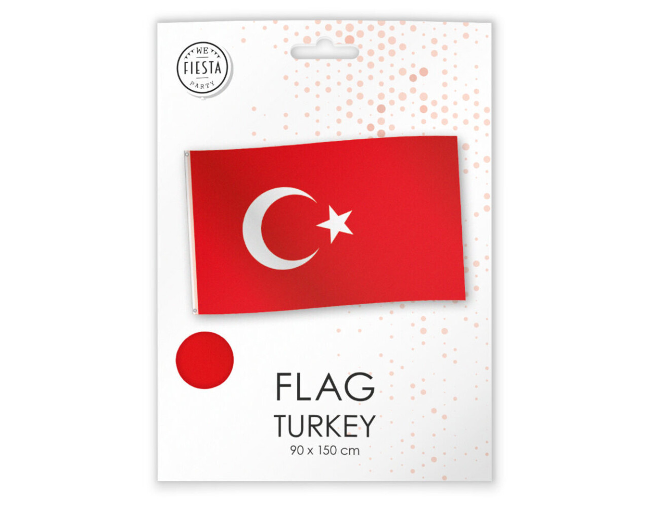 Flagge Türkei 150cm x 90cm - Partywinkel