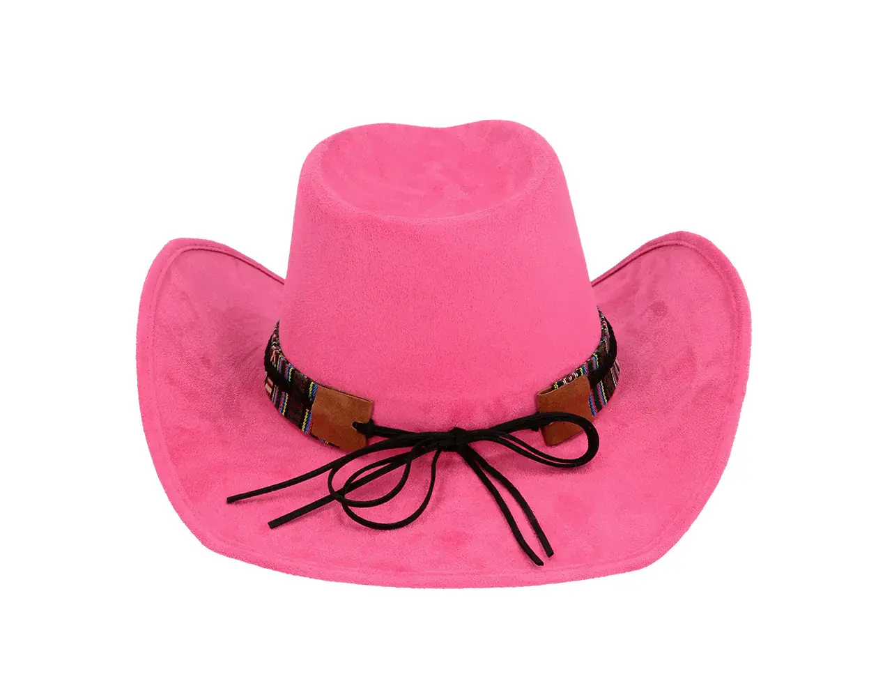 Cowboyhut Django rosa unisex - Western Mottoparty