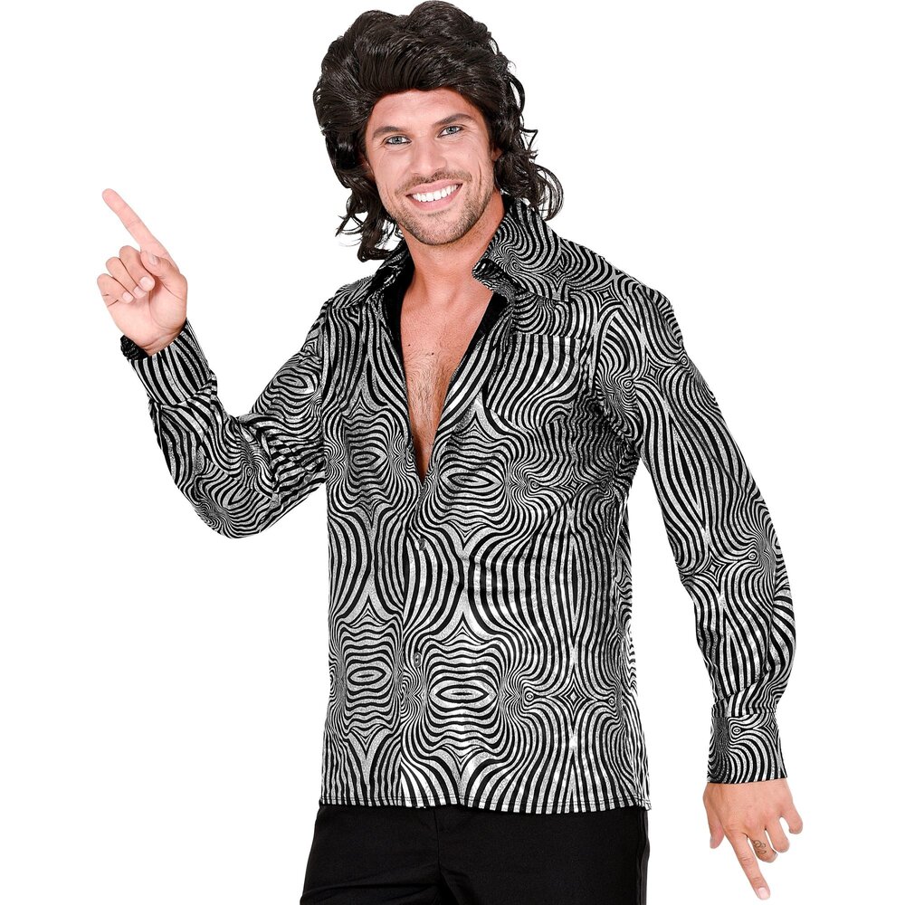 Disco Shirt aus den 70ern - Partywinkel
