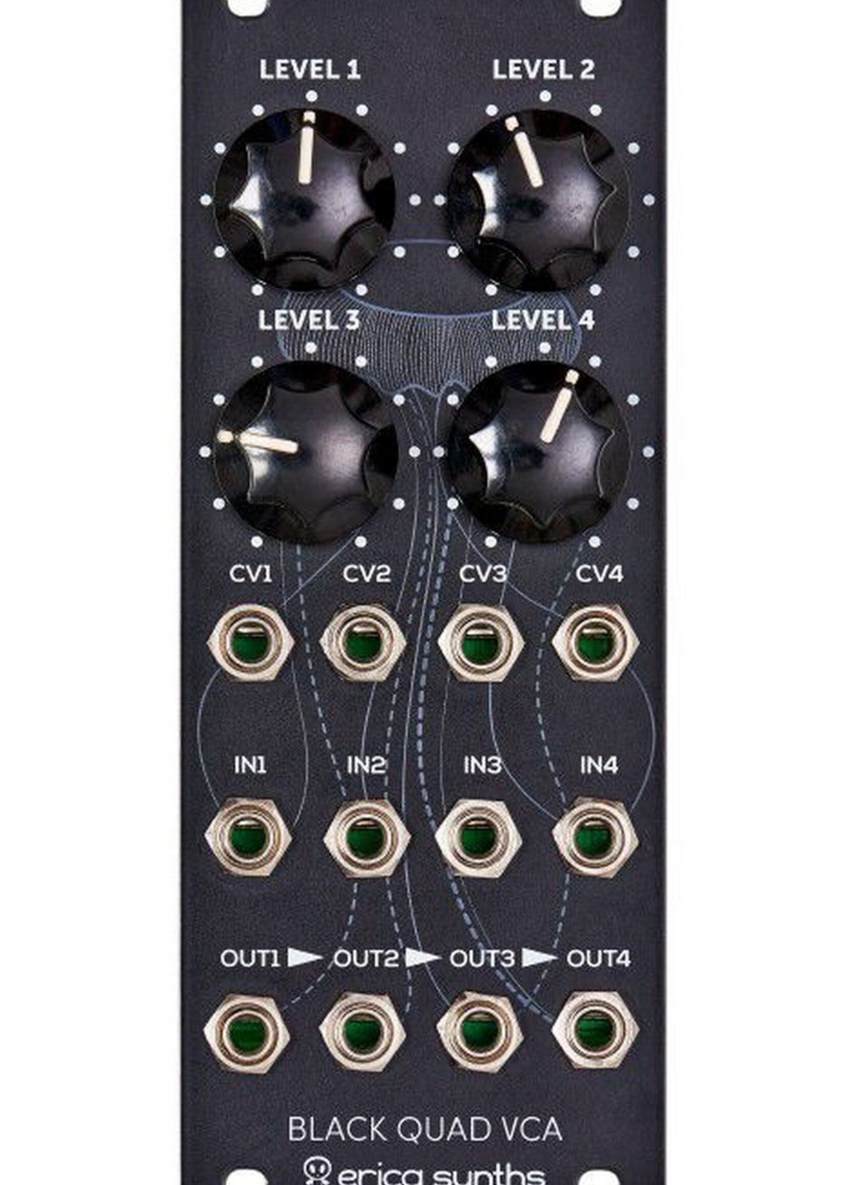 Erica Synths Black Quad VCA2
