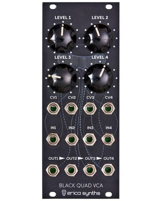 Erica Synths Black Quad VCA2
