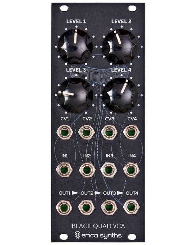 Erica Synths Black Quad VCA2