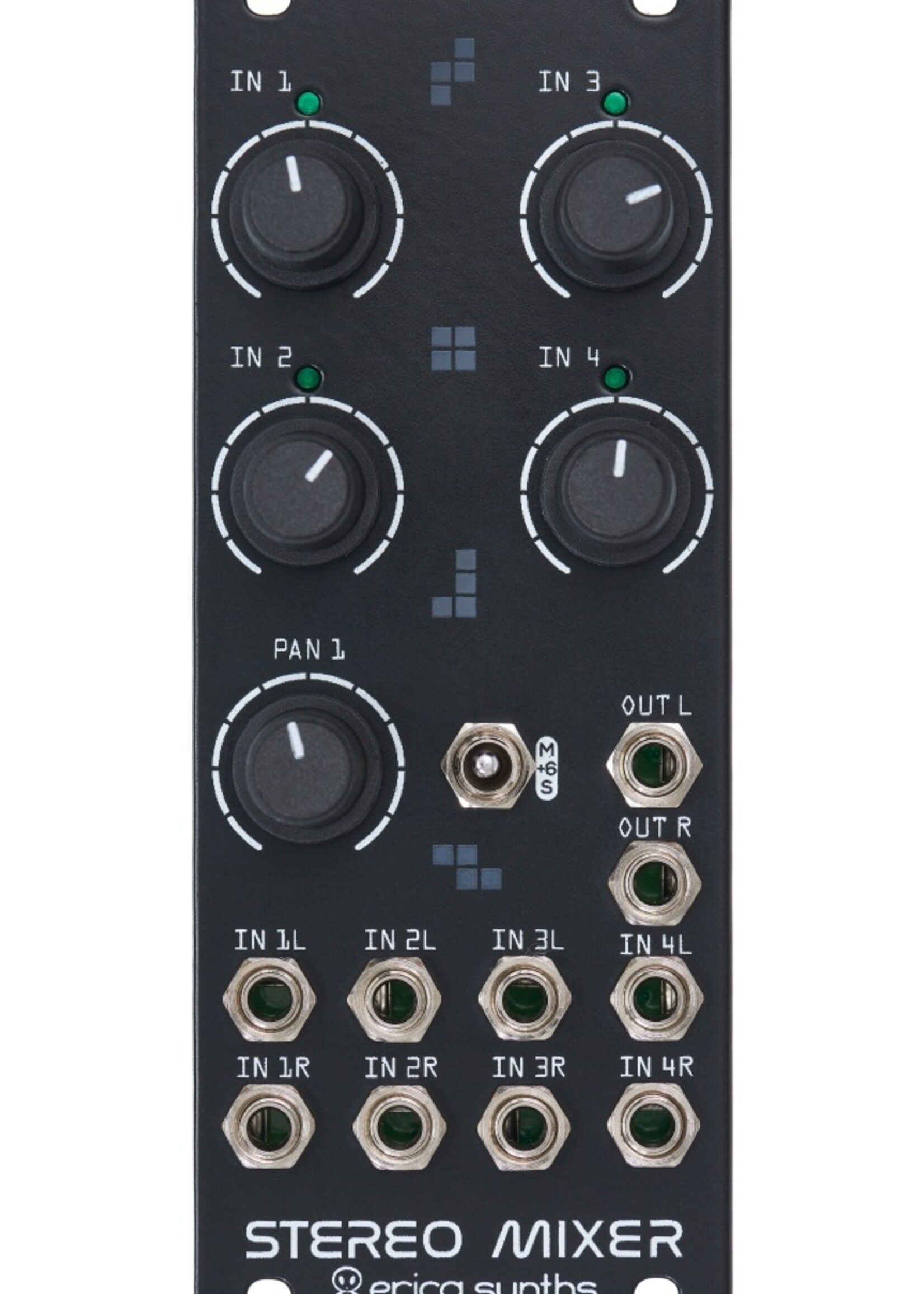 Erica Synths Drum Stereo Mixer
