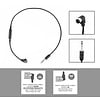 Right Angle MIDI – Straight TRS Cable