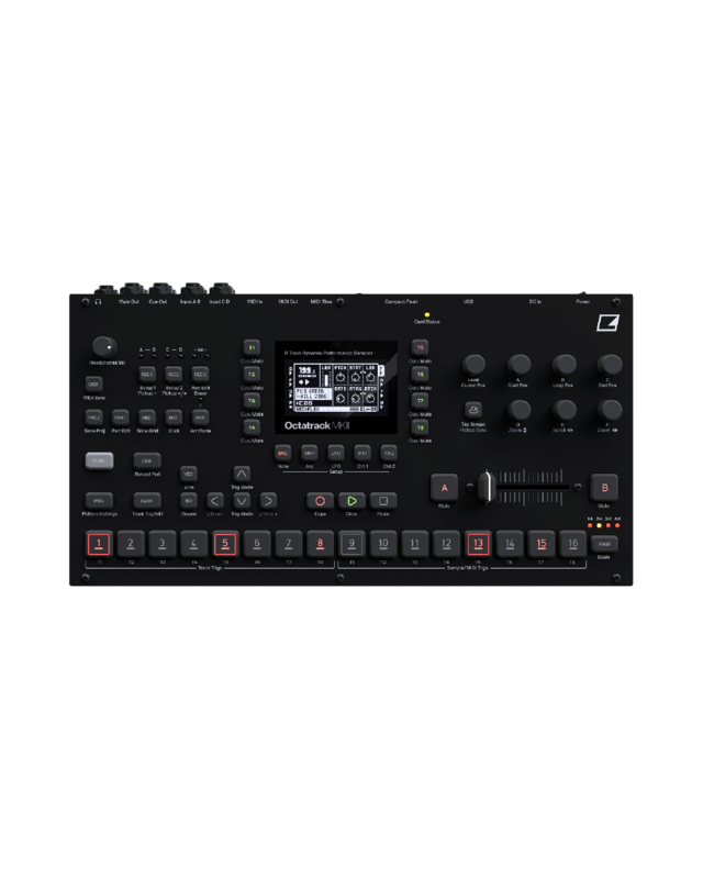 Elektron Octatrack MK2 Black (Celebrating 15th year of Octatrack 
