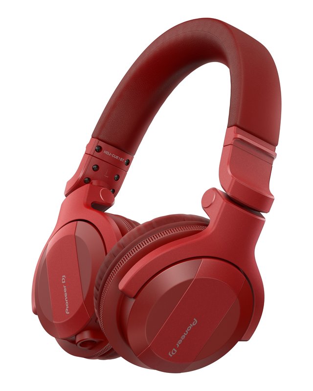 Pioneer DJ HDJ-CUE1BT-R DJ headphones  (Red)