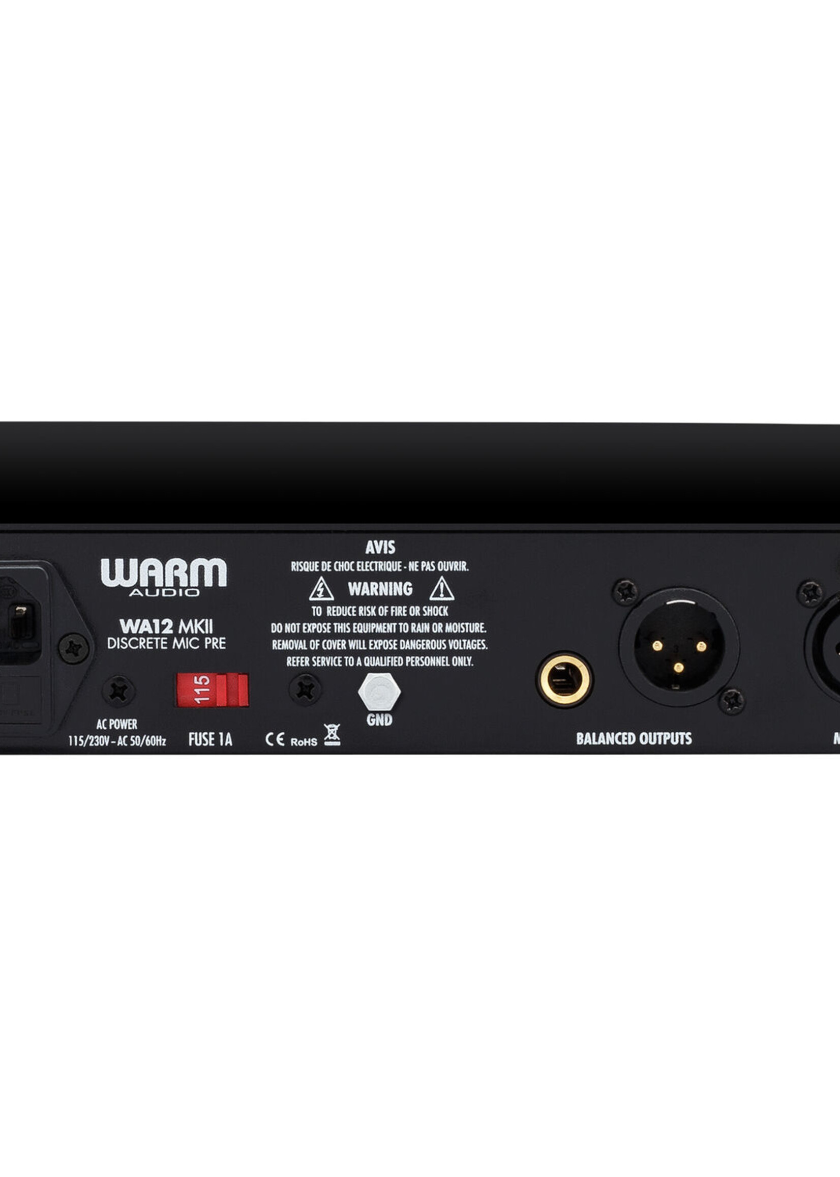 Warm Audio WA12 MKII Black