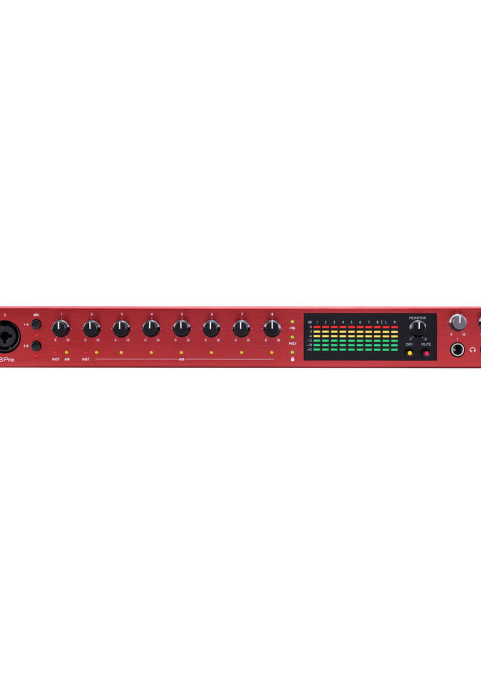 Focusrite Clarett+ 8Pre