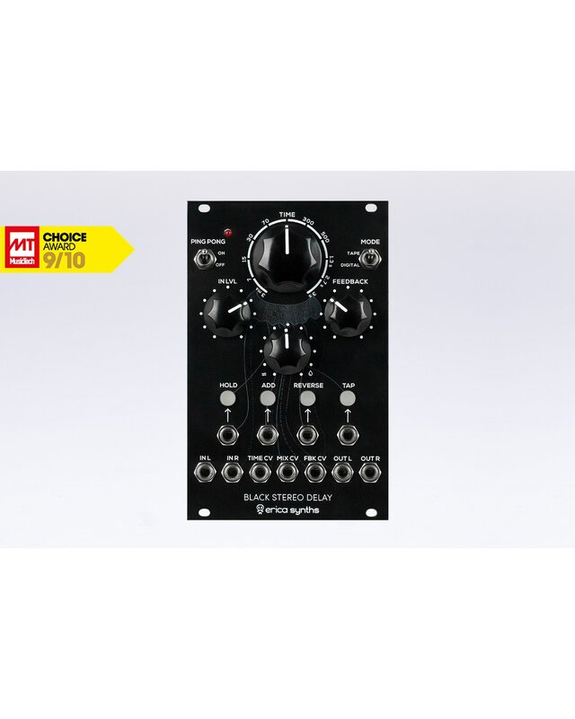 Erica Synths Black Stereo Delay