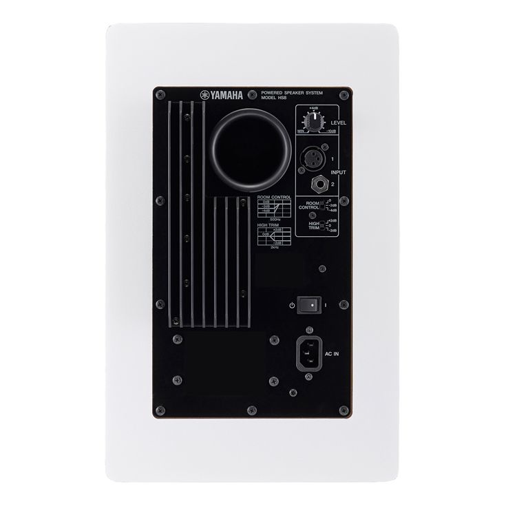 Yamaha HS8(片側のみ) Yamaha HS8 White - one piece Active studio monitor